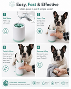 Clean Dirty Paws in Seconds