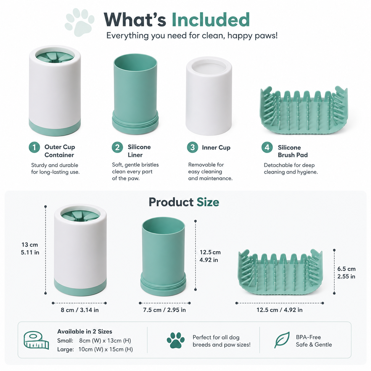 Clean Dirty Paws in Seconds